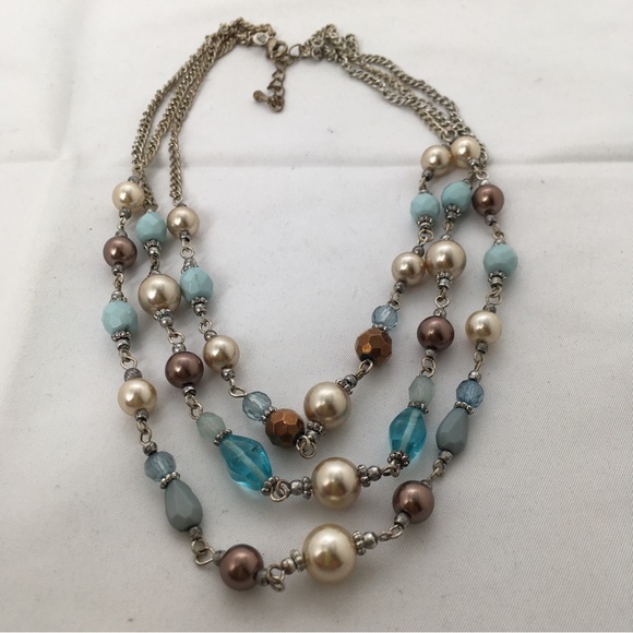Premier Designs | Jewelry | Vintage Premier Designs 3 Strand Crystal ...